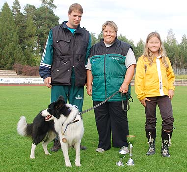 Marjatta, Mika, Annika ja Pai.