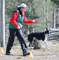 Christa palkkaa Vipi ruututreeniss.