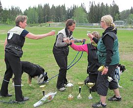 Lasien nostelua palkintojenjaon jlkeen :).